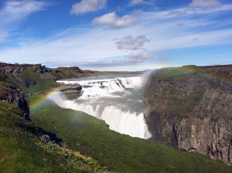 Gullfoss Wasserfall 