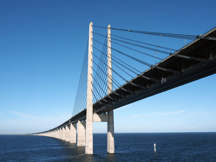 Öresundbrücke Richtung Kopenhagen
