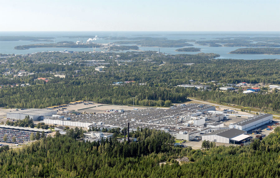 Fertigungsanlage, Uusikaupunki, Finnland