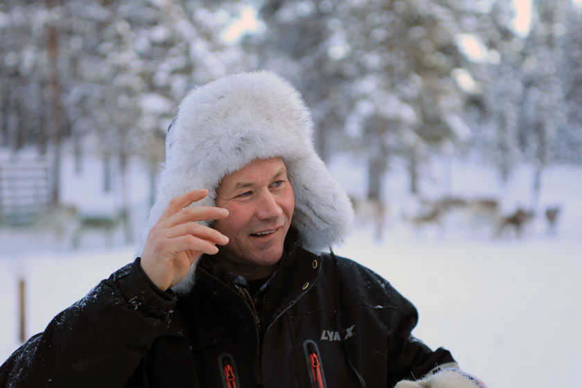 Osmo Seurujärvi, Rentierzüchter aus Inari
