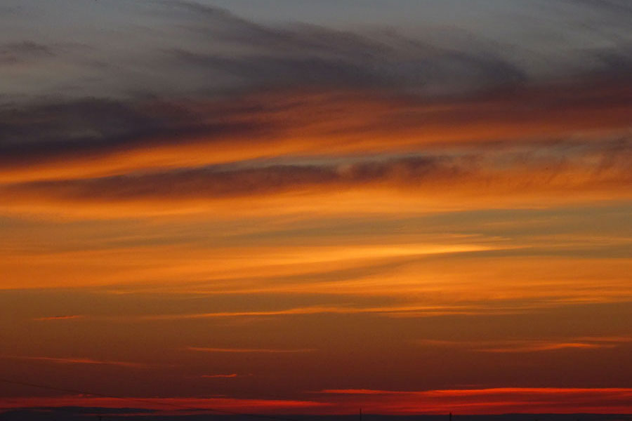 Sonnenuntergang Vaasa, Finnland