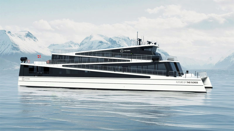 Future of The Fjords, Elektroschiff