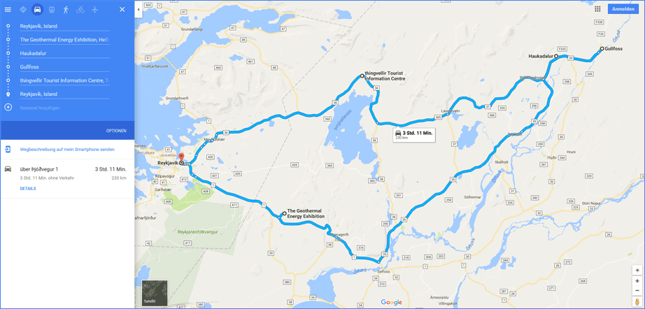 Golden Circle Island Route Reisebericht