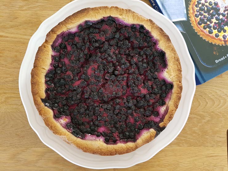 Rezept: Finnischer Blaubeerkuchen mit Roggenmehl | NORDISCH.info