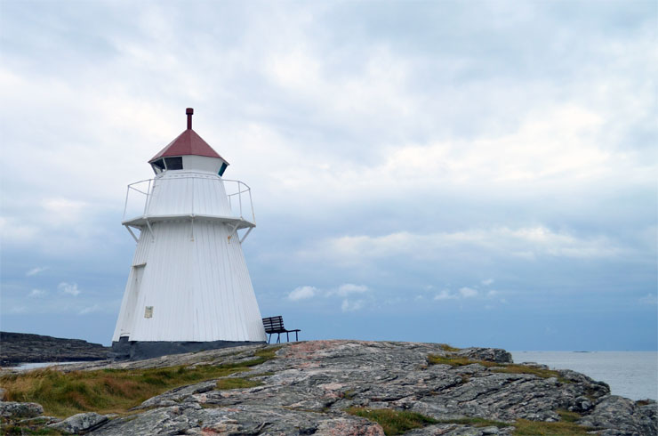 Krogstads fyr bei Bua - Reisebericht Schweden