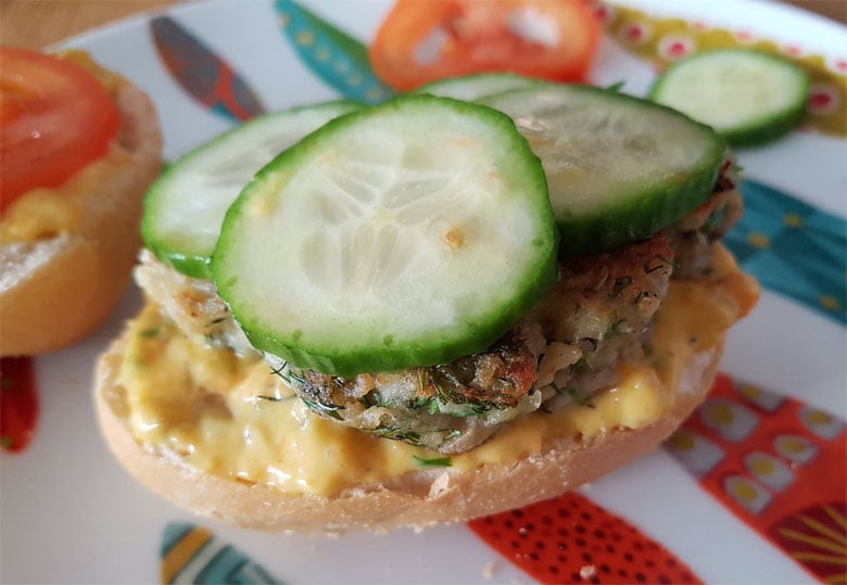 Fischbrötchen nach einem Rezept aus Dänemark