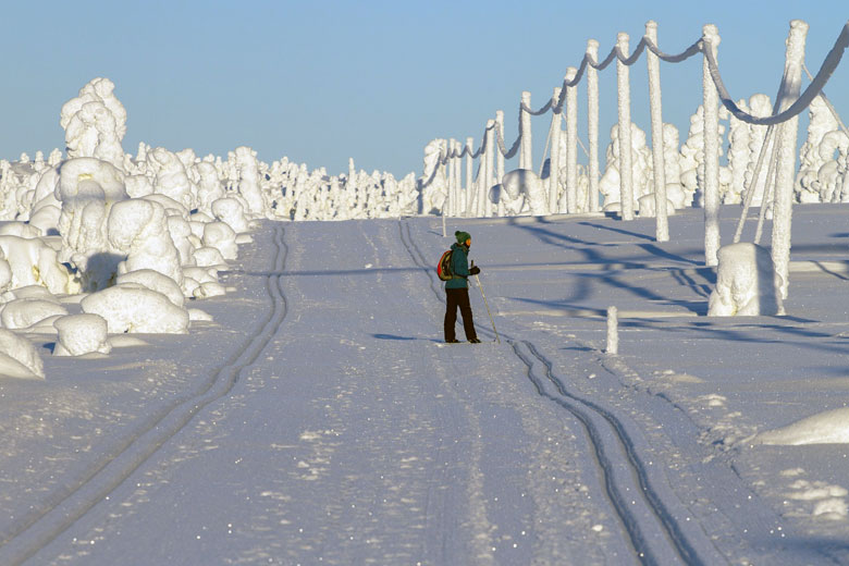 Winter in Finnland, Lappland