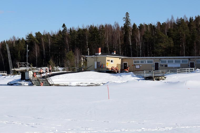 Rauhaniemi Sauna - Was tun?