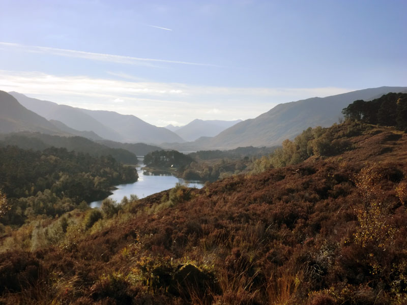 Glen Affric, phänomenaler Talblick