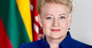 Präsidentin Litauens Dalia Grybauskaite
