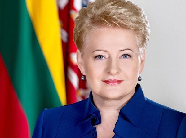 Präsidentin Litauens Dalia Grybauskaite