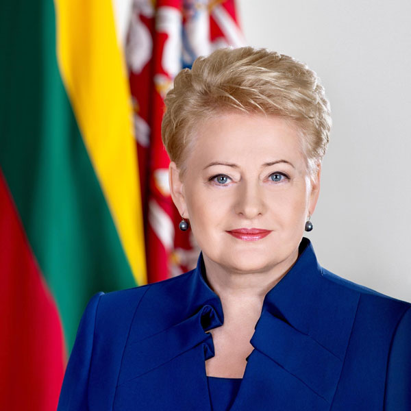 Präsidentin Litauens Dalia Grybauskaite