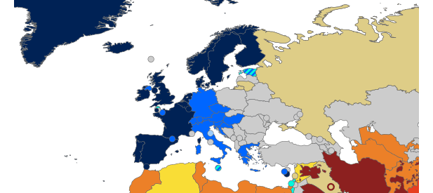 Homoehe Karte Europa