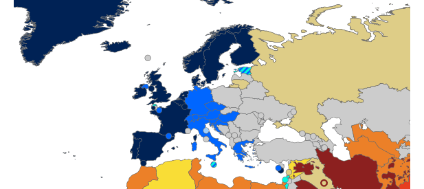 Homoehe Karte Europa