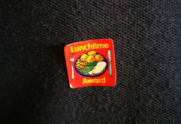 Englands Schulsystem Lunchtime Award