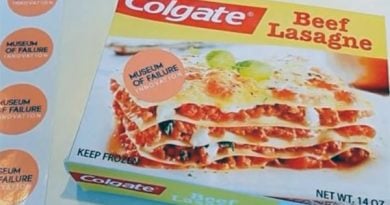 Colgate Lasagne, Museum of Failure