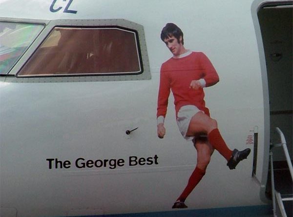 Belfast Flughafen Flybe George Best