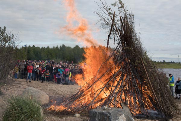 Juhannus Mittsommer in Finnland