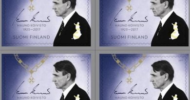 Mauno Koivisto Briefmarke