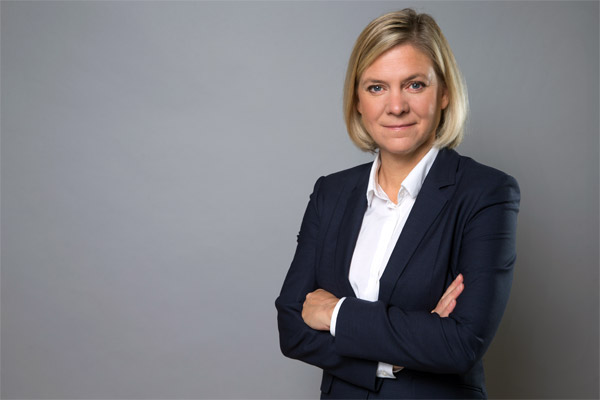 Schwedens Finanzministerin Magdalena Andersson