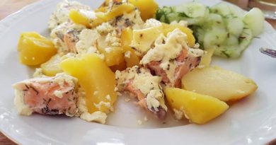 Dänischer Lachs Kartoffelauflauf Rezept