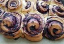 Festliche Blaubeerschnecken nach einem Rezept aus Estland