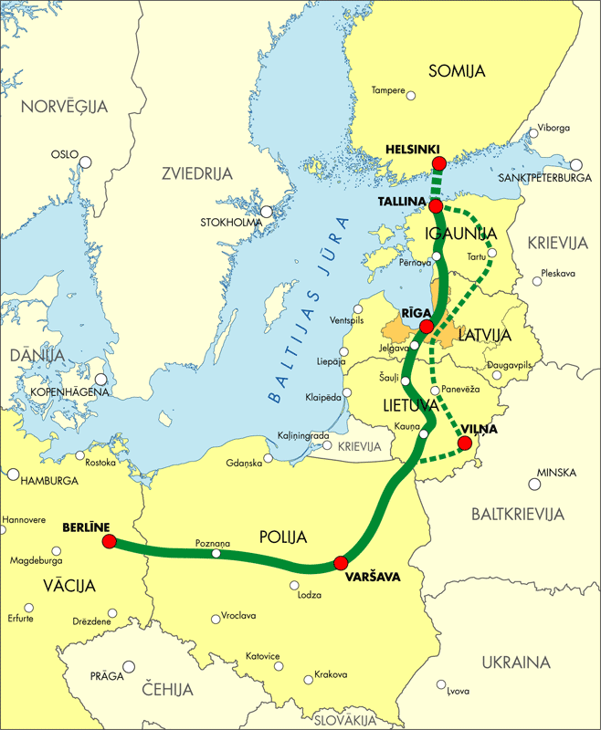 Tunnel von Helsinki nach Tallinn