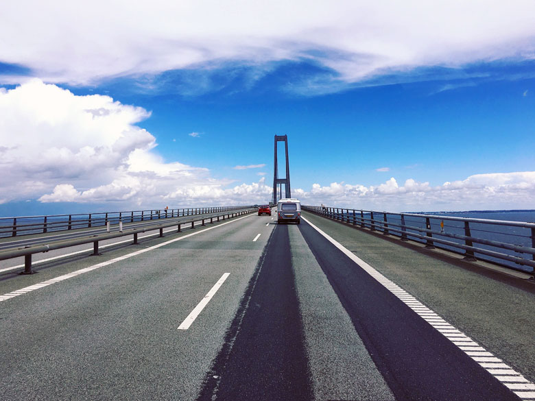 Öresundbrücke zwischen Dänemark und Schweden