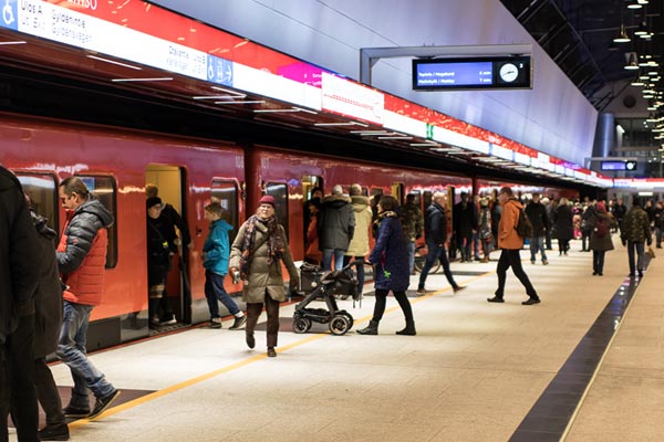 Metro in Helsinki verlängert