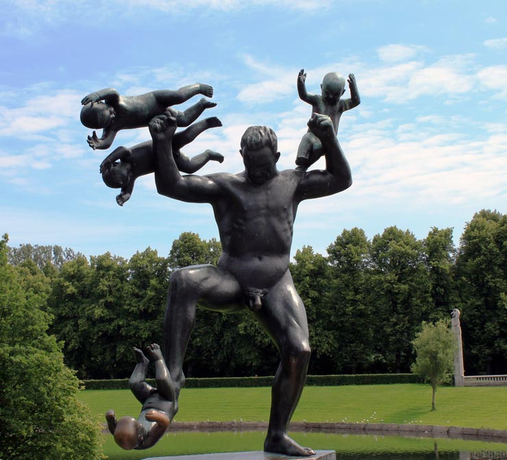 Skulptur von Gustav Vigeland, Oslo
