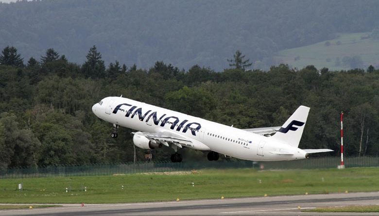 Finnair-Maschine hebt ab