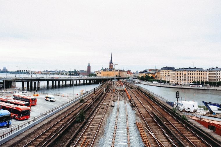 Bahnurlaub in Schweden