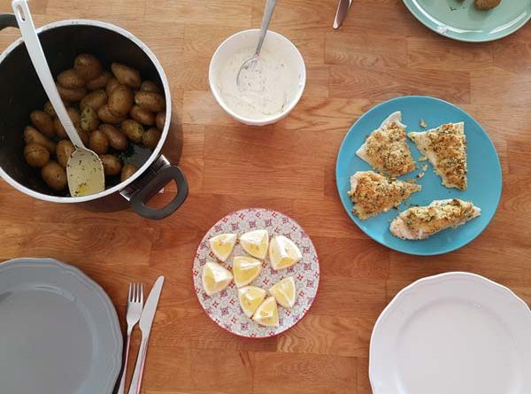 Rezept Kabeljau mit Dillkartoffeln