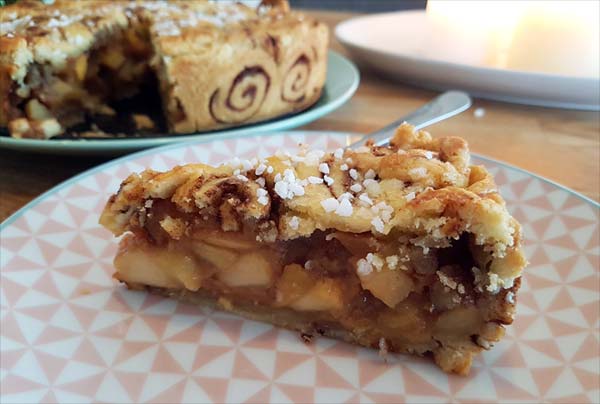 Zimtschnecken Apfelkuchen Rezept