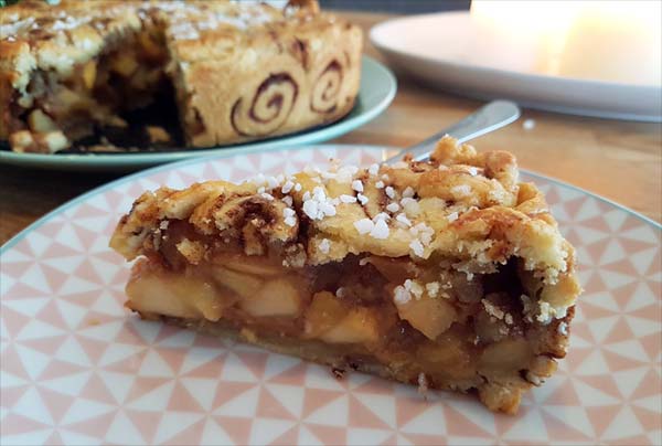 Zimtschnecken Apfelkuchen Rezept