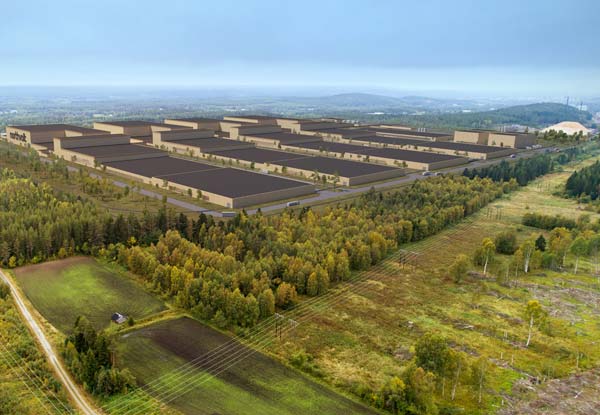 Northvolt Gigafrabrik Schweden