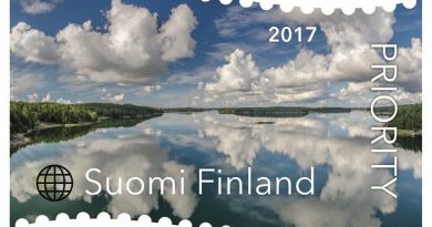 Beste Briefmarke der Welt Finnland