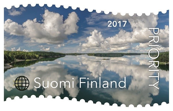 Beste Briefmarke der Welt Finnland