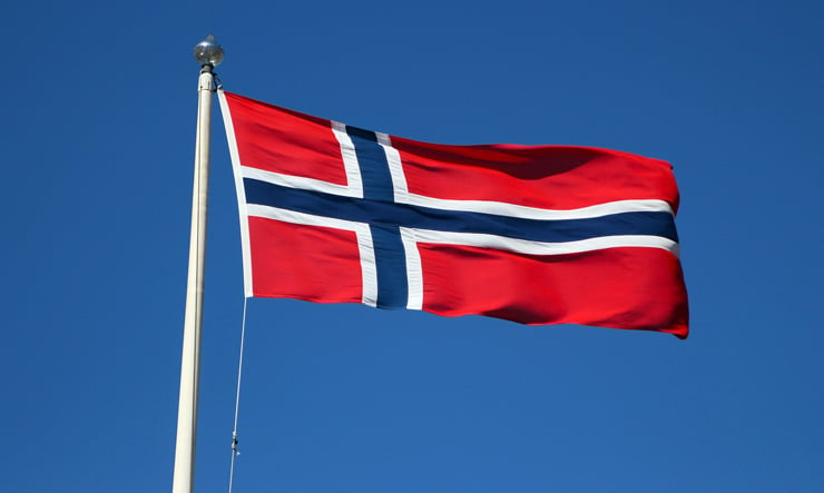 Norwegens Flagge Gestern Und Heute Nordisch Info