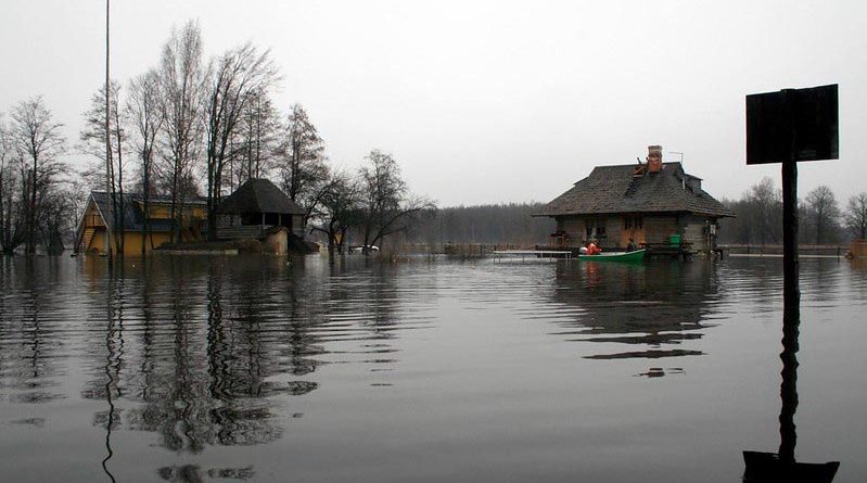 Soomaa Schmelze Überschwemmung