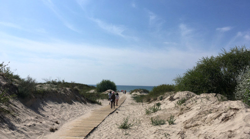 strandweg liepaja sommer