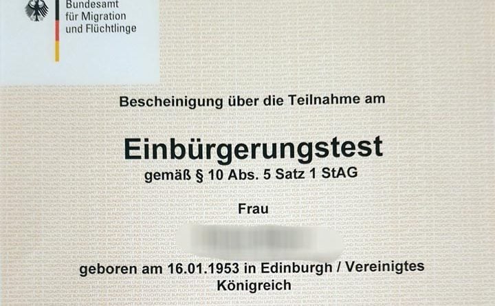 Einbürgerungstest