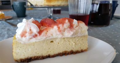 Eton Mess Cheesecake Käsekuchen