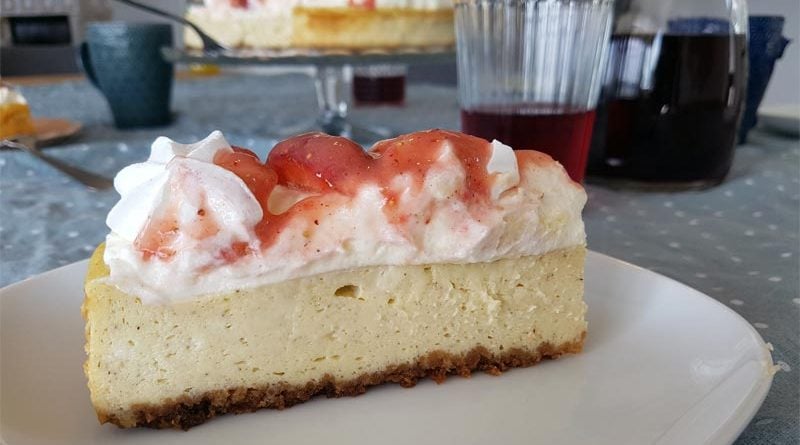 Eton Mess Cheesecake Käsekuchen