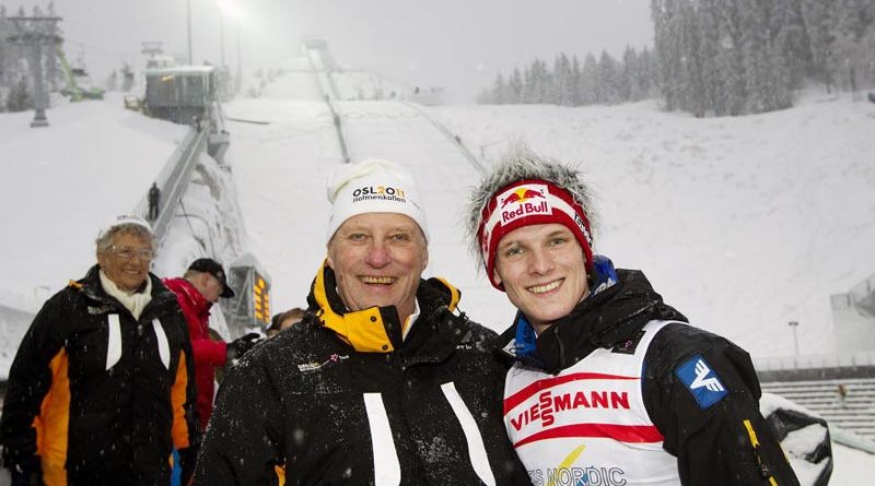 König Harald V. Norwegen Silvester