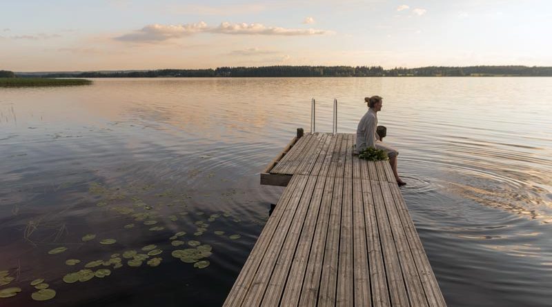 Sauna Ruhe danach