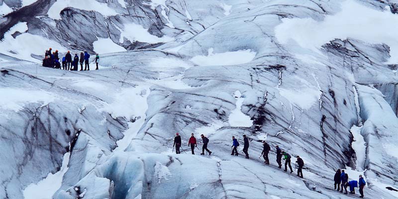 Langjökull Gletscher