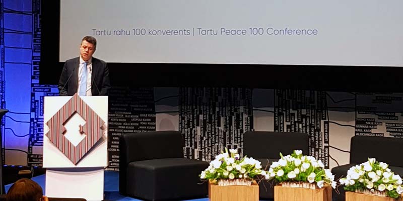 Konferenz 100 Jahre Frieden von Tartu