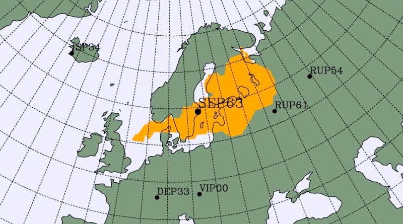 skandinavien radioaktivitaet