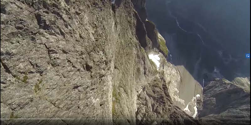 Wingsuit Flug Norwegen